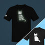 Cat Glow In The Dark X Ray T Shirt, thumbnail 1 of 4