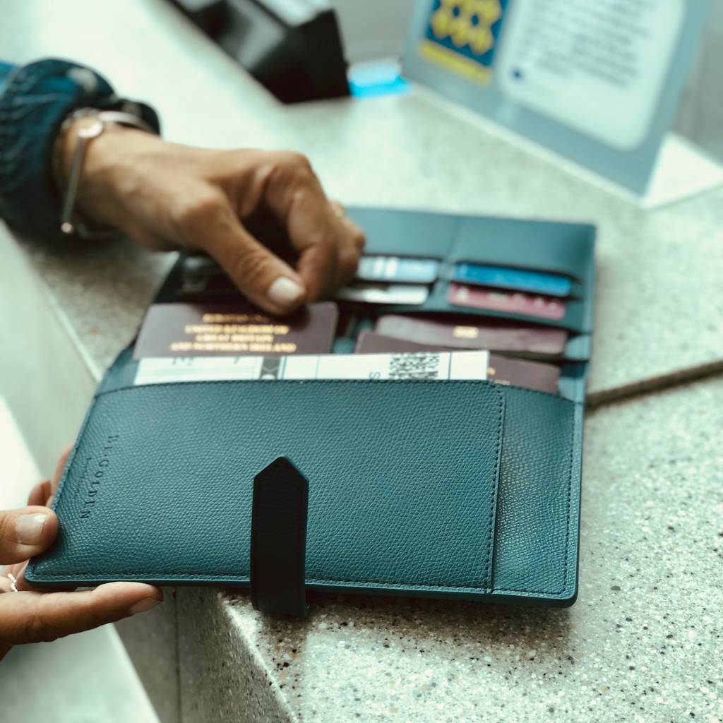 Personalised Family Travel Wallet By BeGolden