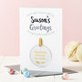 Christmas Message Decoration Card, thumbnail 1 of 4