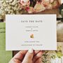 Vintage Wildflower Botanical Wedding Invitation Stationery, thumbnail 8 of 12