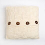 Basketweave Cushion Easy Knitting Kit, thumbnail 6 of 10