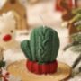 Christmas Mitten Spice Scented Candle, thumbnail 3 of 7