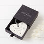 'Forever Loved' Ceramic Heart Decoration Sympathy Gift, thumbnail 1 of 3