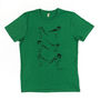 Recycled Cotton Mens Garden Birds T Shirt, thumbnail 1 of 5