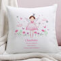 Personalised Fairy Princess Cushion For Girls, thumbnail 2 of 3