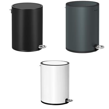 Bathroom Bin With Lid Soft Close Waste Bin, 10 of 10