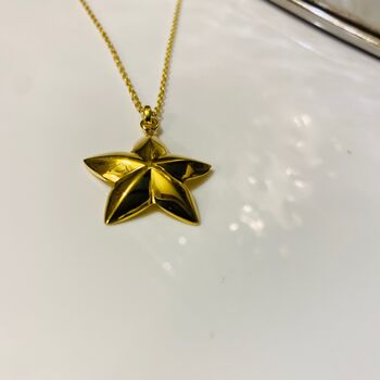 Star Gold Necklace, 3 of 3