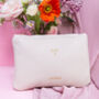 Personalised Leather Bride Clutch Bag, thumbnail 1 of 5