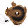 30cm Molten Glass Fish Tank Bowl With Light Teak Root Wooden, thumbnail 6 of 6