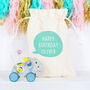 Pull Along Elephant Toy With Personalised Cotton Bag, thumbnail 1 of 3