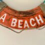 50cm Large Multi Coloured “Lifes A Beach' Buoy Ring Fun Gift, thumbnail 4 of 7