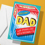 Brilliant Dad Father's Day Card, thumbnail 1 of 4