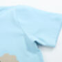Timmy Blue Tractor Printed T Shirt, thumbnail 4 of 10