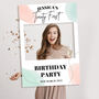 21st Birthday Selfie Frame And Welcome Sign, thumbnail 1 of 3