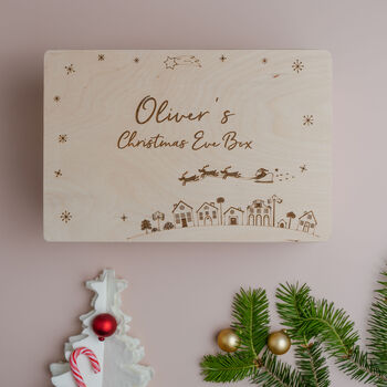 Personalised Christmas Eve Box With Father Christmas, 5 of 6