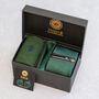 Emerald Green Textured Tie Set And Socks Wedding Groomsmen Gift, thumbnail 2 of 8