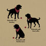 Personalised Rottweiler Print For One Or Two Dogs, thumbnail 2 of 10
