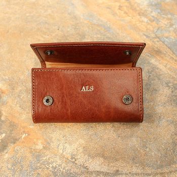The Finest Italian Leather Key Case Wallet. 'The Lapo', 11 of 12