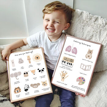 Personalized Positive Educational Children's Print Set, 6 of 10
