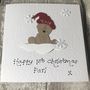 Personalised Baby's 1st Christmas Card, thumbnail 2 of 8