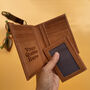 Sustainable Personalised Gift, Genuine Leather Wallet, thumbnail 2 of 11