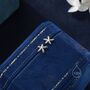 Oxidise Sterling Silver Star Fish Stud Earrings, thumbnail 9 of 12