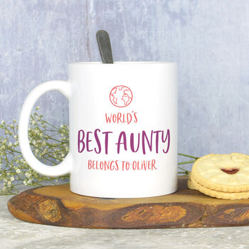 World's Best Aunty Mug, 2 of 3