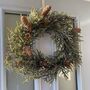 Christmas Frosted Woodland Wreath, thumbnail 2 of 6