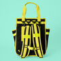 Neon Trim Pannier Bag Backpack, thumbnail 3 of 9
