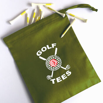 Personalized Golf Tee Bag, 5 of 12