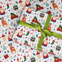 Scandi Festive Gift Wrapping Paper Roll Or Folded, thumbnail 2 of 3