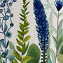 Blue Green Botanical Lampshade, Summer Grasses Storsjon, thumbnail 5 of 9