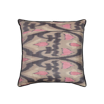 Silk Square Ikat Cushion, 4 of 5