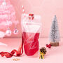 Festive Christmas Drinks Pouch Sleigh Belles, thumbnail 1 of 7