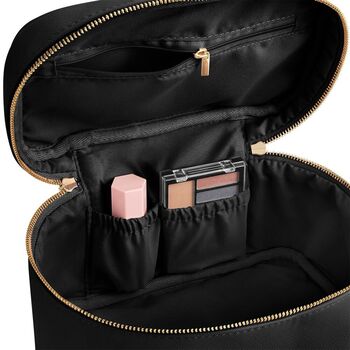 Personalised Vanity Case – Structured Monogram Gift, 5 of 9