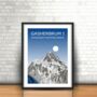 Gasherbrum I Worlds 11th Highest Peak Art Print, thumbnail 1 of 3