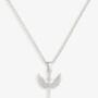 Women’s Sparkling Sword With Wings Pendant Necklace, Jewellery Gift For Her, thumbnail 2 of 5