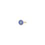 Small Disc Adjustable Ring In Blue And Gold Plated, thumbnail 3 of 3