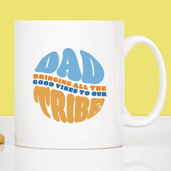 Good Vibes To The Tribe Father's Day Card, 2 of 3