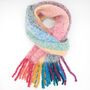 Rainbow Soft Snuggly Blanket Scarf, thumbnail 9 of 11