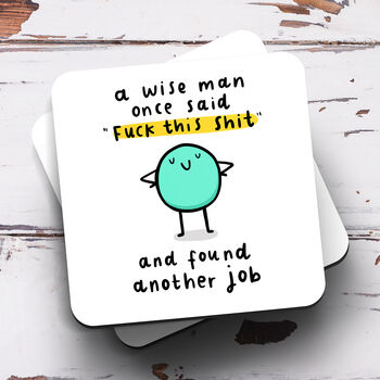 Personalised Mug 'Wise Man Said Fuck This Shit', 3 of 3