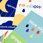 Rainbow Lightening Storm Cloud Art Print, thumbnail 4 of 4