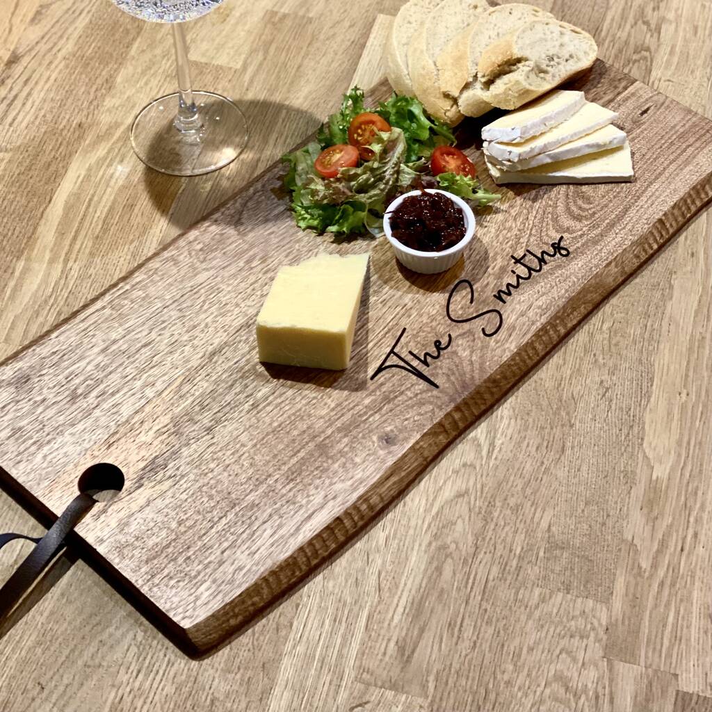 Personalised Mango Extra Long Serving Board, 1 of 3