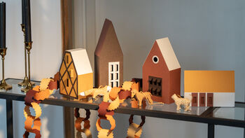 Earthy Tones Modern Nordic Village, 7 of 9