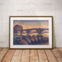 Richmond London Travel Poster Art Print, thumbnail 6 of 8