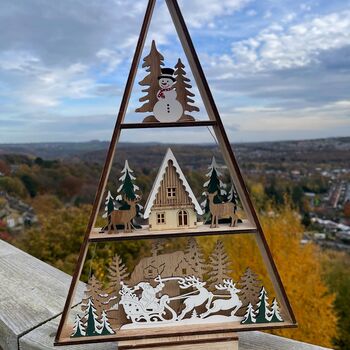 Light Up Santa And Trees Scene, 4 of 5