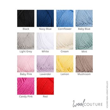 Luna The Crab Easy Crochet Kit, 9 of 10