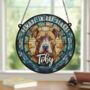 Staffie Brindle Memorial Suncatcher, thumbnail 6 of 6