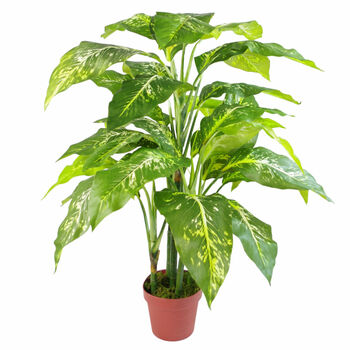 100cm Large Spotted Evergreen Tree Artificial Plant, 2 of 3