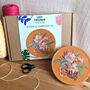 Spring Blossom Floral Embroidery Kit, thumbnail 3 of 8
